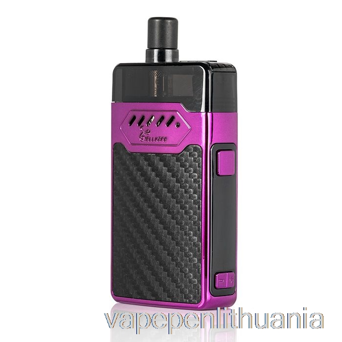 Hellvape Grimm 30w Pod Sistema Violetinė Anglies Pluošto Vape Skystis